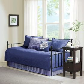6 Piece Reversible Daybed Cover Set Navy Daybed 6 Piece Reversible Daybed Cover Set Navy Daybed